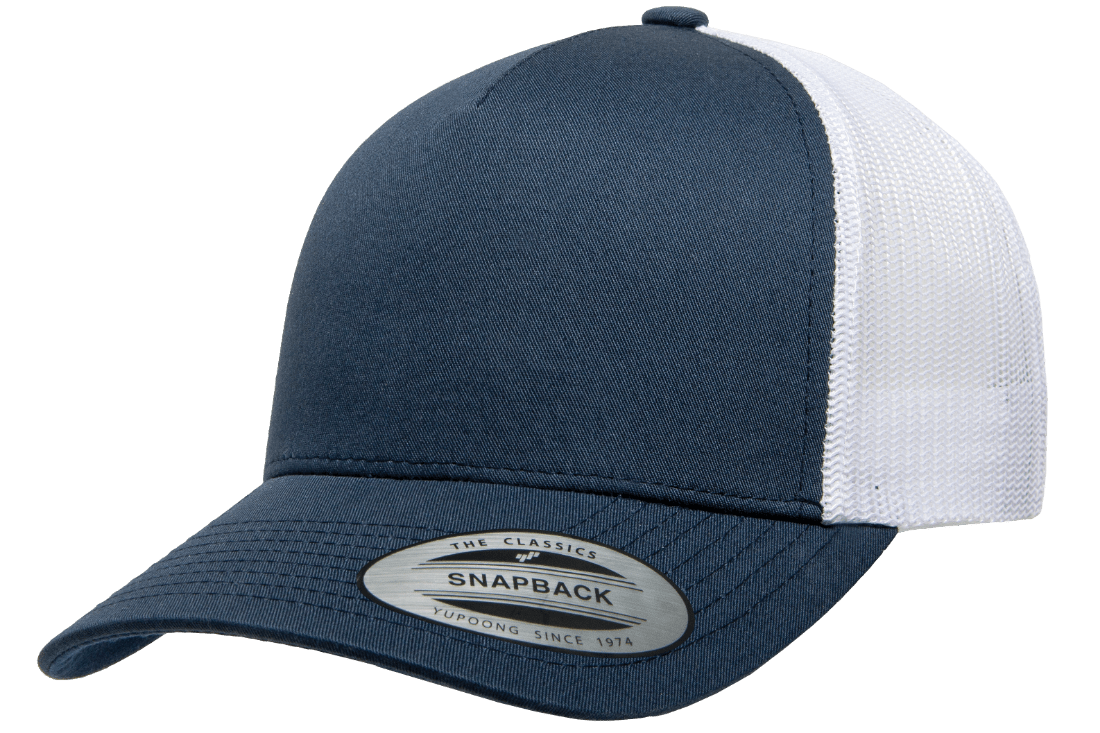 Than Cap Just Caps Navy/White – Retro Trucker More CLASSICS® 5-Panel YP Clubhouse