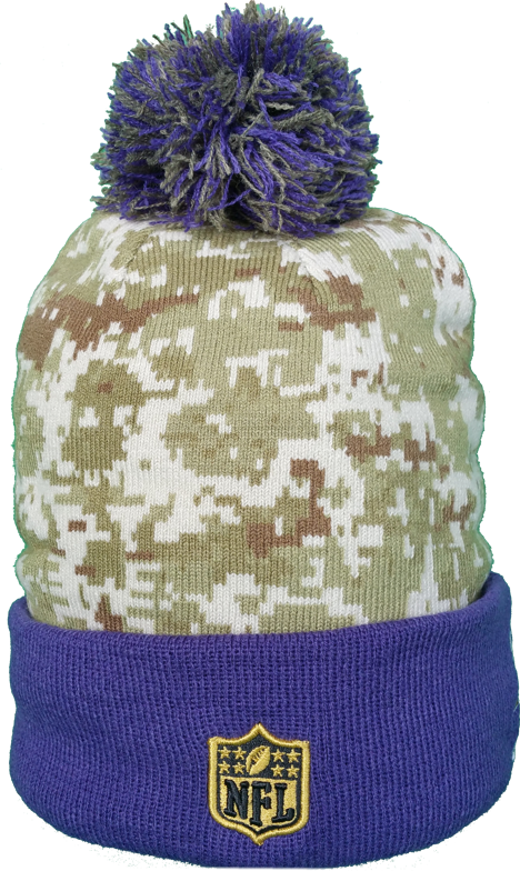 Baltimore Ravens Salute to Service Sideline Pom Toque – More Than Just Caps  Clubhouse