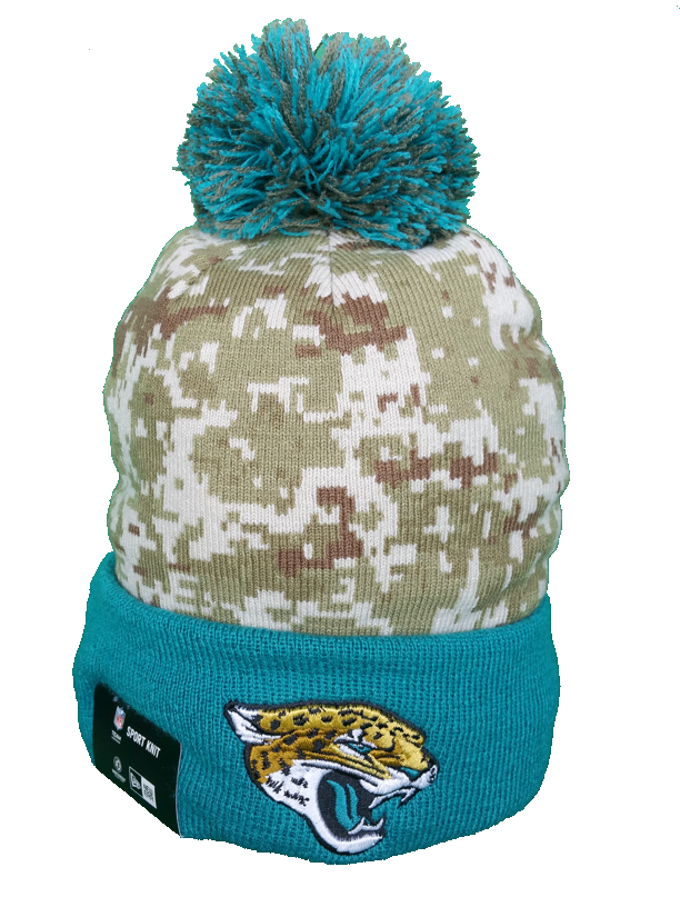 Jacksonville Jaguars Salute to Service Sideline Pom Toque – More Than Just  Caps Clubhouse