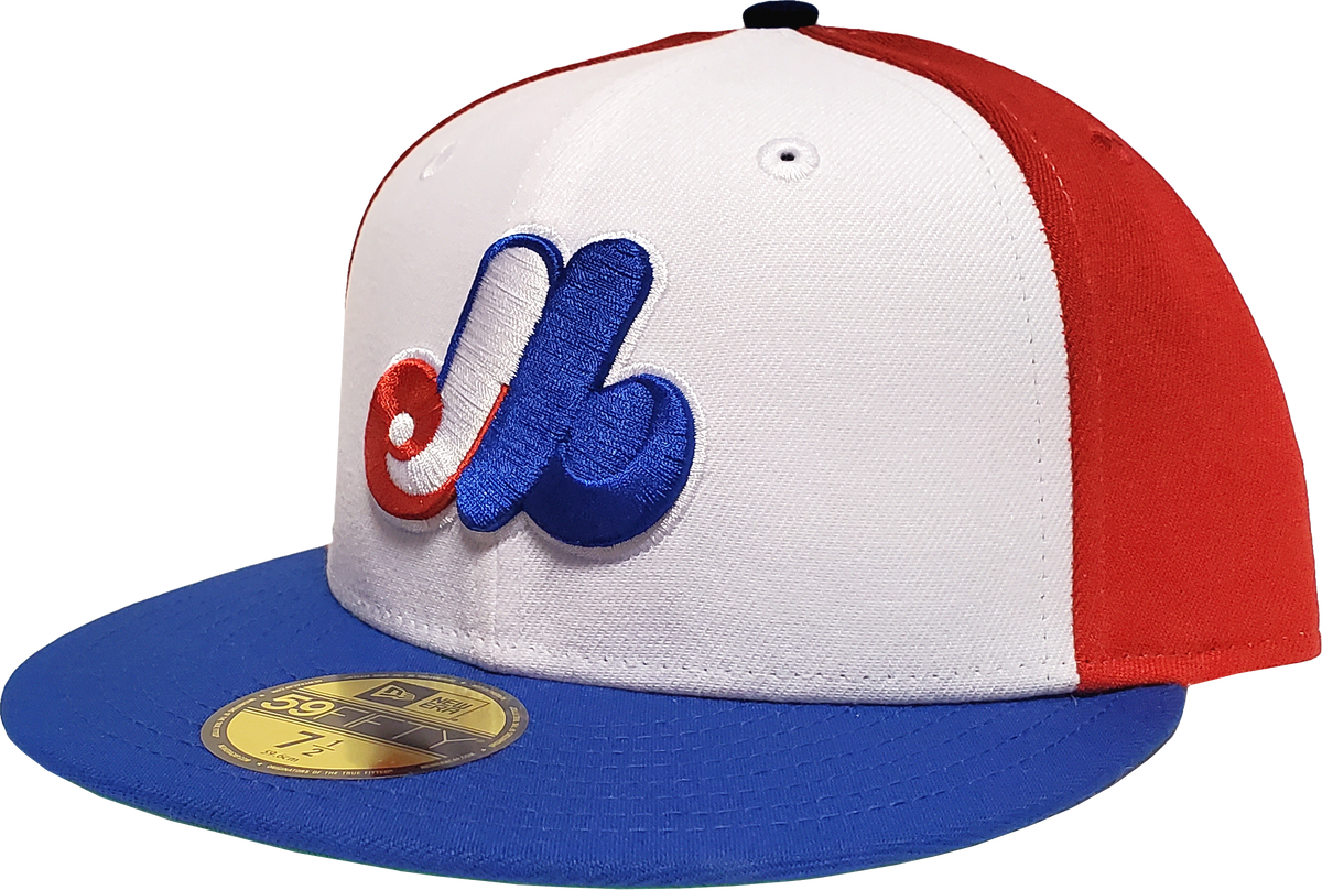 Montreal Expos Cooperstown MVP Tri-Color Cap - Size One-Size