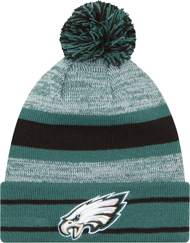 Philadelphia Eagles Cuffed Pom Knit Toque