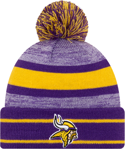 Minnesota Vikings Cuffed Pom Knit Toque