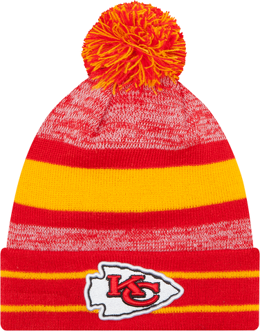 Kansas City Chiefs Cuffed Pom Knit Toque