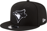 Toronto Blue Jays New Era 9Fifty Snapback Black And White