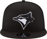 Toronto Blue Jays New Era 9Fifty Snapback Black And White