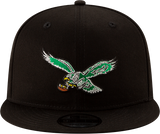 Philadelphia Eagles New Era 9Fifty Vintage Snapback Black