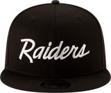 Las Vegas Raiders New Era 9FIFTY Snapback Script