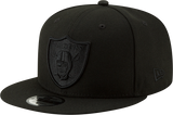 Las Vegas Raiders New Era 9FIFTY Snapback Blackout