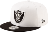 Las Vegas Raiders New Era 9Fifty Snapback White And Black