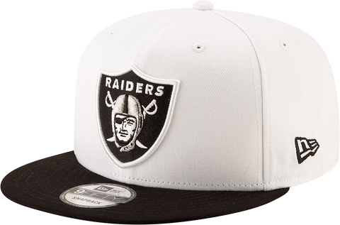 Las Vegas Raiders New Era 9Fifty Snapback White And Black