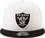 Las Vegas Raiders New Era 9Fifty Snapback White And Black