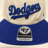 Los Angeles Dodgers '47 Fieldstone Captain RL Snapback