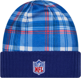 Buffalo Bills Plaid Cuffed Knit Toque