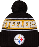 Pittsburgh Steelers Sport Knit Fleece Lined Pom Toque