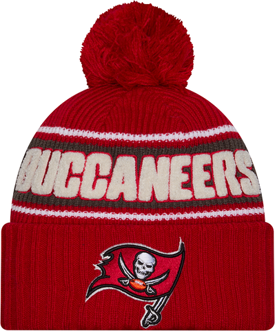 Tampa Bay Buccaneers Sport Knit Fleece Lined Pom Toque