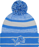 Detroit Lions Cuffed Pom Knit Toque