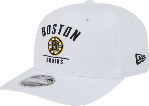 Boston Bruins 9SEVENTY Stretch Snap White