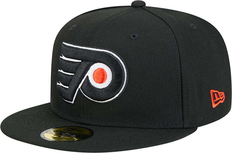 Philadelphia Flyers New Era Core 59FIFTY Fitted Hat Black