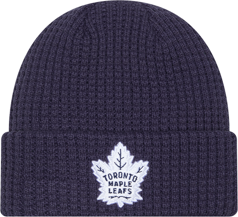 Toronto Maple Leafs Knit Waffle Cuffed Toque