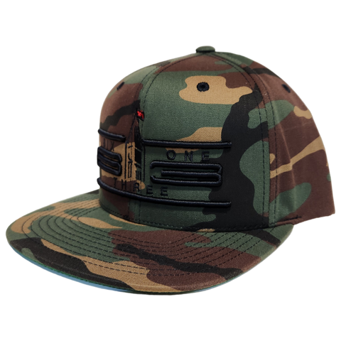 613 Snapback Cyber Camo