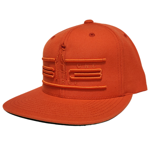 613 Snapback Cyber Orange Tonal Pop