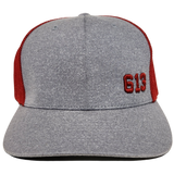 613 FLS Mesh FLEXFIT® Heather Red