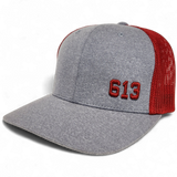 613 FLS Mesh FLEXFIT® Heather Red