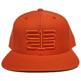 613 Snapback Interlok Orange Tonal