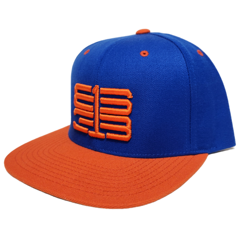 613 Snapback Interlok Royal Orange