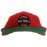 613 Snapback Benchmark Red