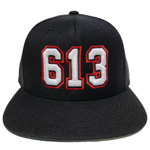 613 Ottawa Represent Snapback Black