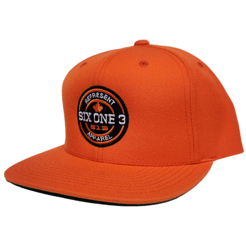 613 Snapback Benchmark Orange