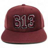 613 Snapback Maroon