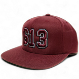 613 Snapback Maroon