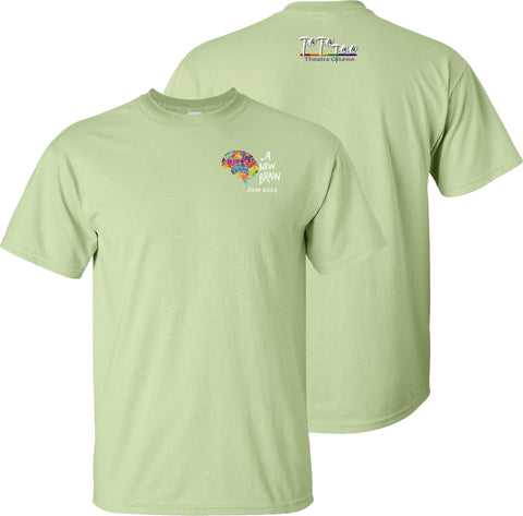 A New Brain T-Shirt Pistachio