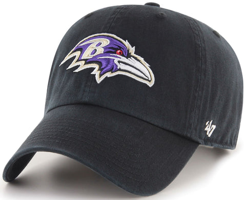 Baltimore Ravens '47 Clean Up Cap Black