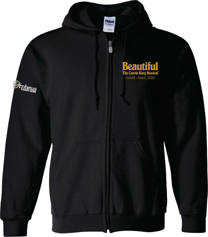 Beautiful The Carole King Musical Zip Hood Black