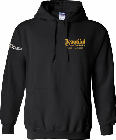 Beautiful The Carole King Musical Pullover Hood Black