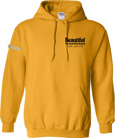 Beautiful The Carole King Musical Pullover Hood Gold