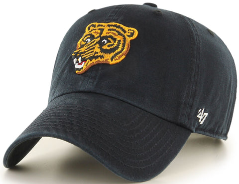 Boston Bruins Alt Logo '47 Clean Up Cap Black