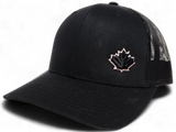 Canada Trucker Cap Black Pink