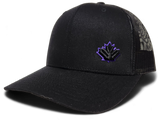 Canada Trucker Cap Black Purple