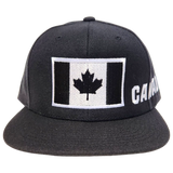 Canada Black Snapback