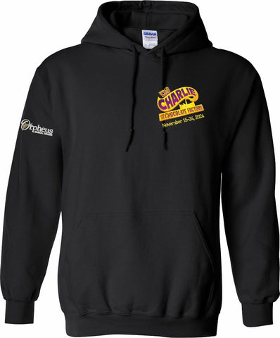 Charlie And The Chocolate Factory Pullover Hood Black