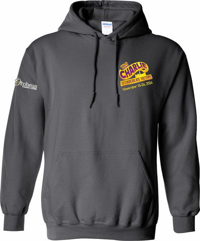 Charlie And The Chocolate Factory Pullover Hood Charcoal