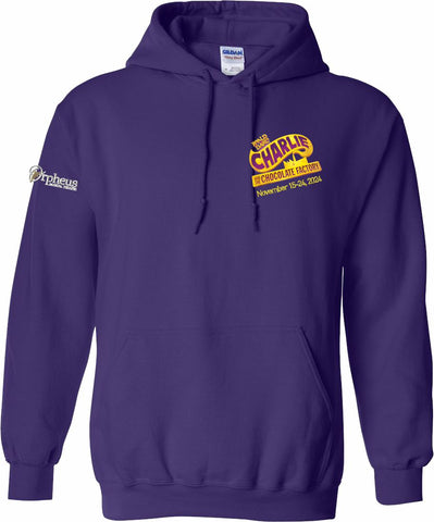 Charlie And The Chocolate Factory Pullover Hood Purple