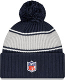 Dallas Cowboys Sport Knit Fleece Lined Pom Toque