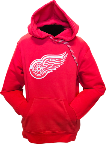 Detroit Red Wings Embroidered Crest Hoodie Red