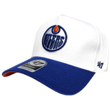 Edmonton Oilers '47 White Sure Shot MVP Snapback