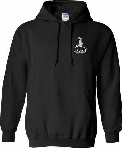 Goat Renovations Hoodie with sleeve embrodiery